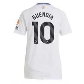 Aston Villa Emiliano Buendia #10 Borte skjorte til dame 2024-25 Kortermet